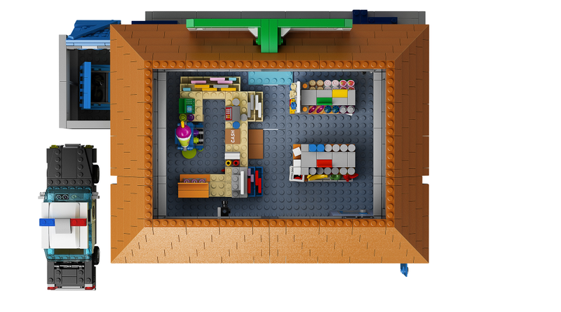 Illustration for article titled The Official LEGO Kwik-E-Mart Is Also Cursed